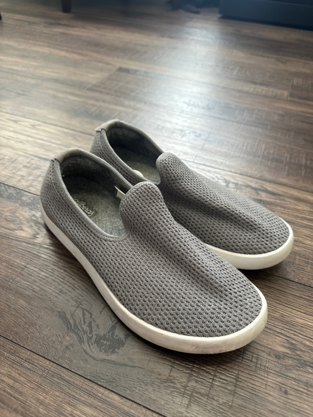 Allbirds Tree Lounger Gray Slip On Sneaker